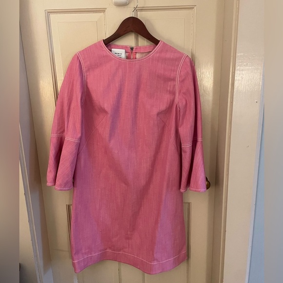 NWOT Akris Punto Stretch Denim Knee Length Dress - Picture 2 of 6